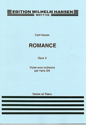 Book cover for Carl Nielsen: Romance Op.2 (Violin/Piano)