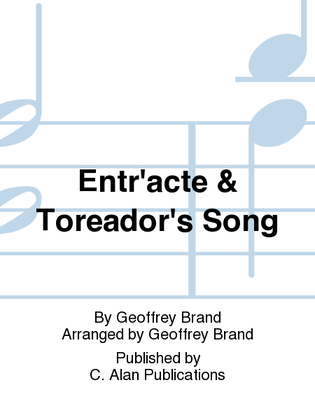 Book cover for Entr'acte & Toreador's Song
