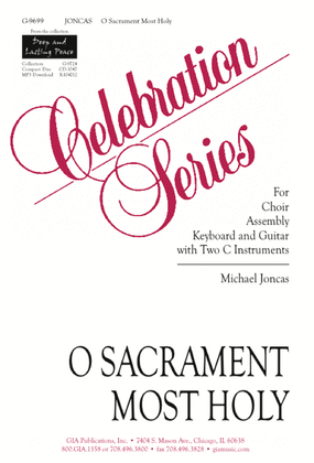O Sacrament Most Holy - Instrument edition
