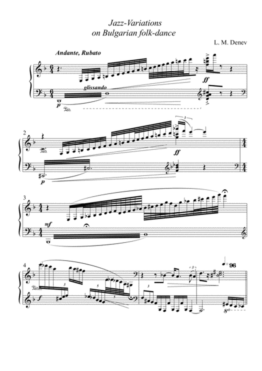 Jazz Variations for piano image number null
