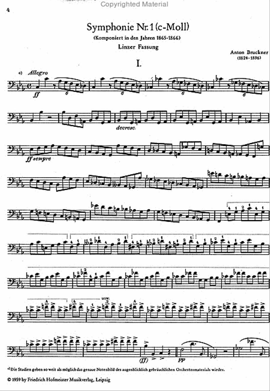Orchesterstudien für Kontrabass Orchestra scores gallery preview page 2
