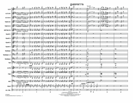 The Blues Brothers Rockin' Soul Revue - Conductor Score (Full Score)