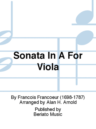 Sonata In A
