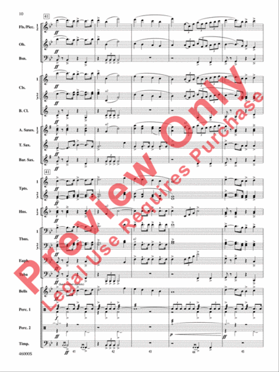 Der Lehrmeister Der Lehrmeister Concert Band scores gallery preview page 11