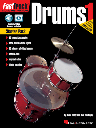 Book cover for FastTrack Drum Method Starter Pack
