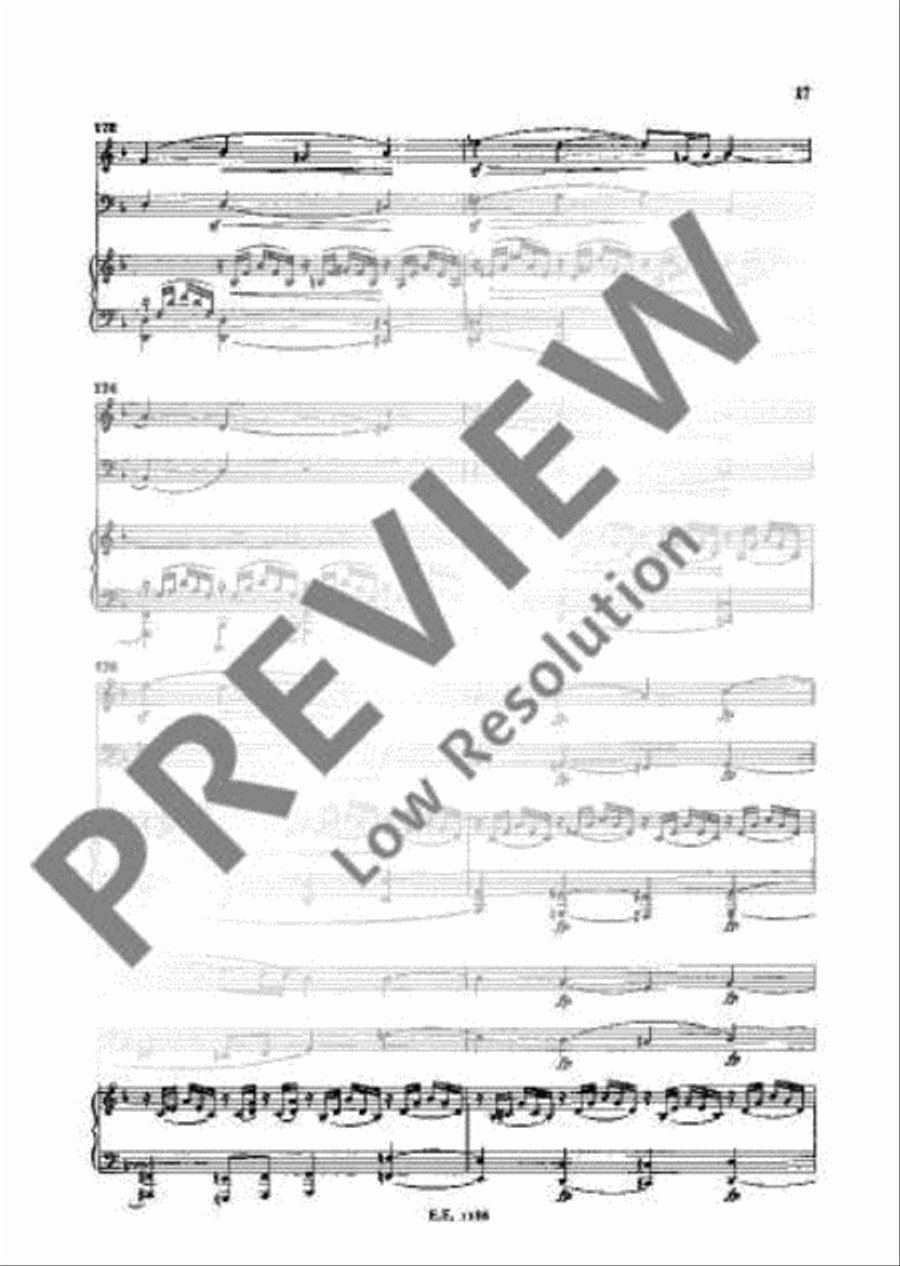 Piano Trio D minor Piano Trio scores gallery preview page 20