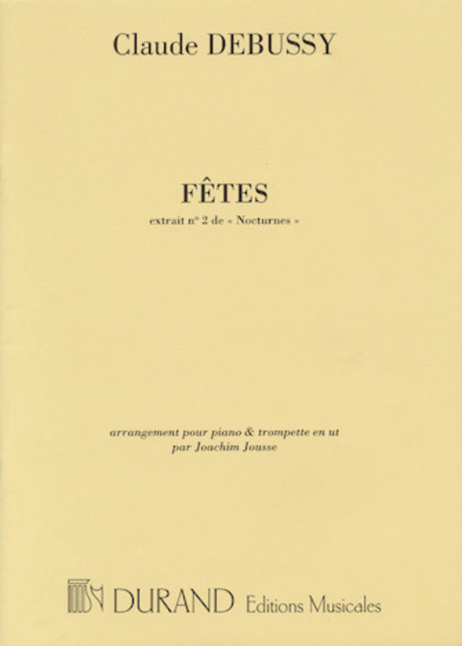 Fêtes Trumpet Solo scores gallery preview page 1
