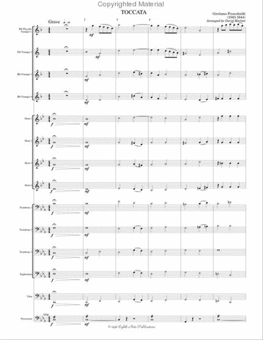 Toccata Small Ensemble scores gallery preview page 2