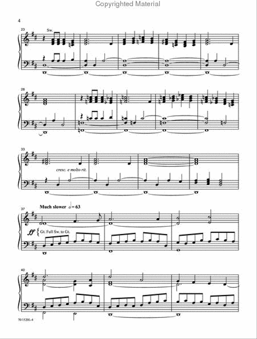 Prepare the Way Organ Solo scores gallery preview page 3