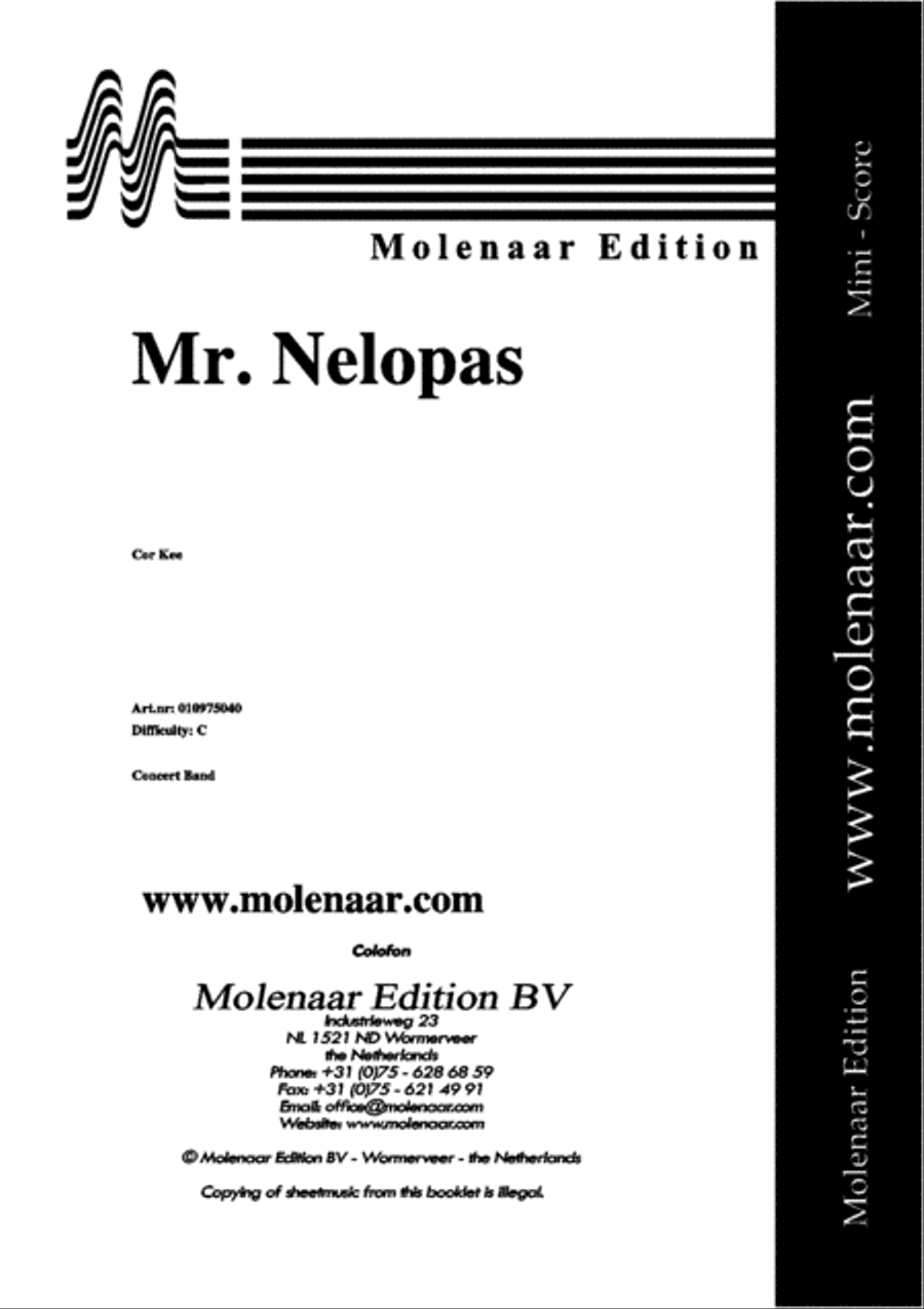 Mr. Nelopas Concert Band scores gallery preview page 2