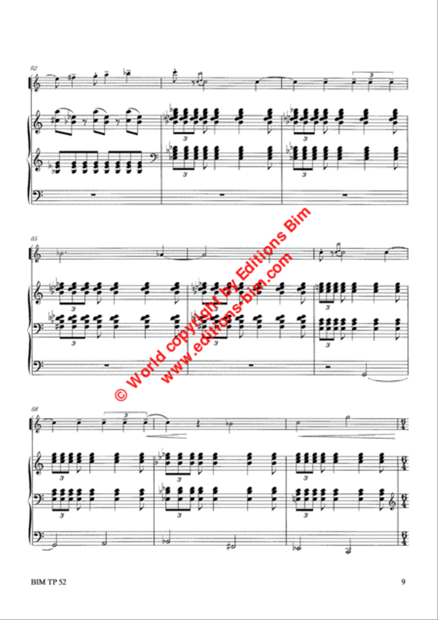 Quasi una passacaglia Piccolo Trumpet scores gallery preview page 8