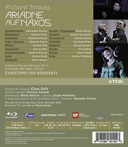 Ariadne Auf Naxos (Blu-Ray)