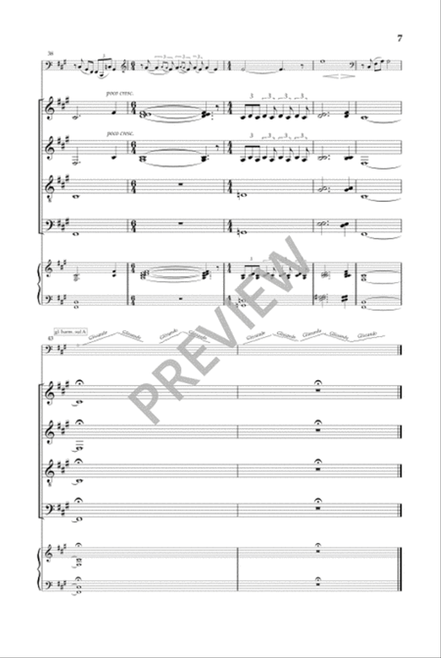 Peegeldused tasasest maast (with Cello) 4-Part scores gallery preview page 8