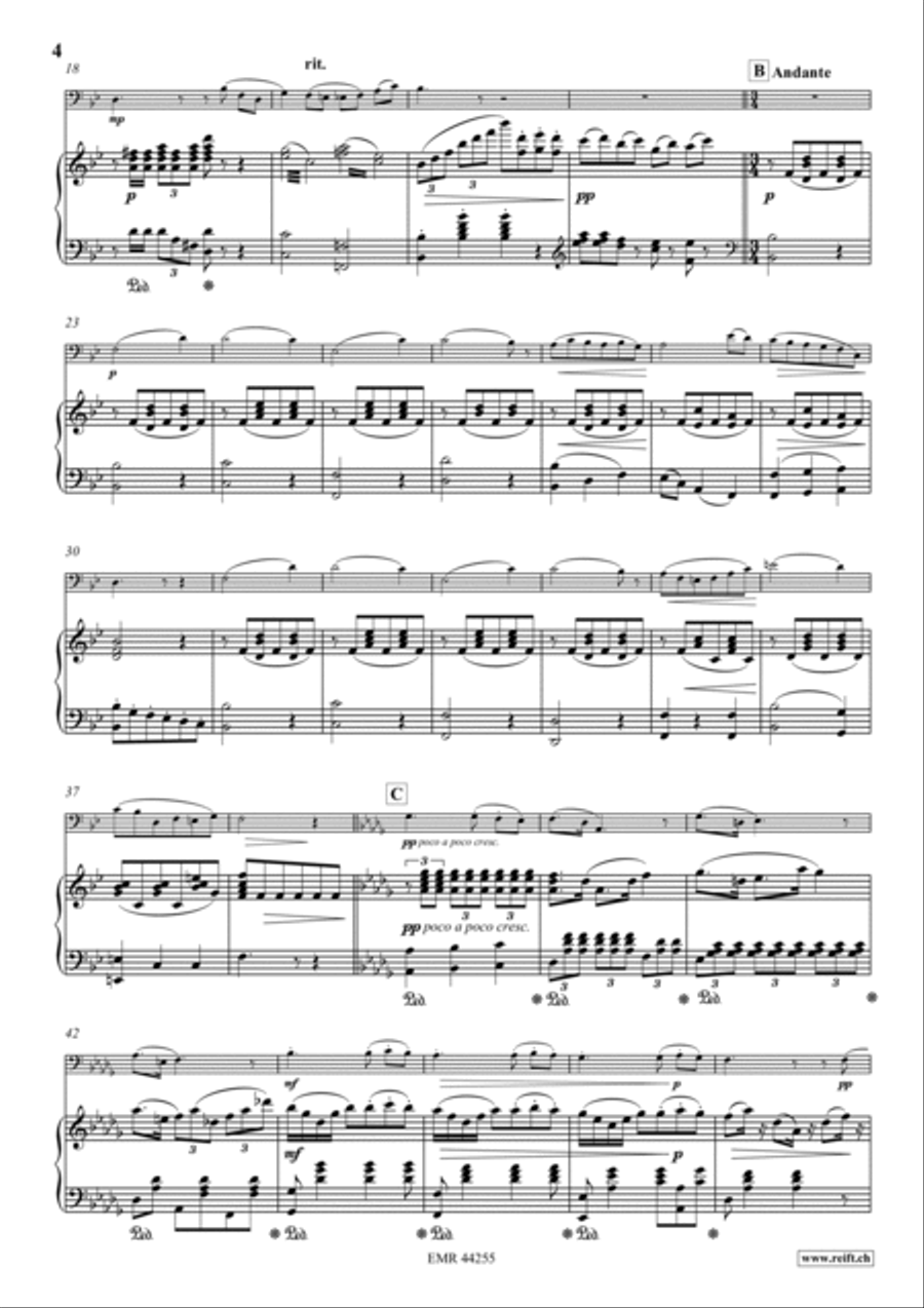 Walzer Arie No. 2 Walzer Arie No. 2 Trombone scores gallery preview page 6