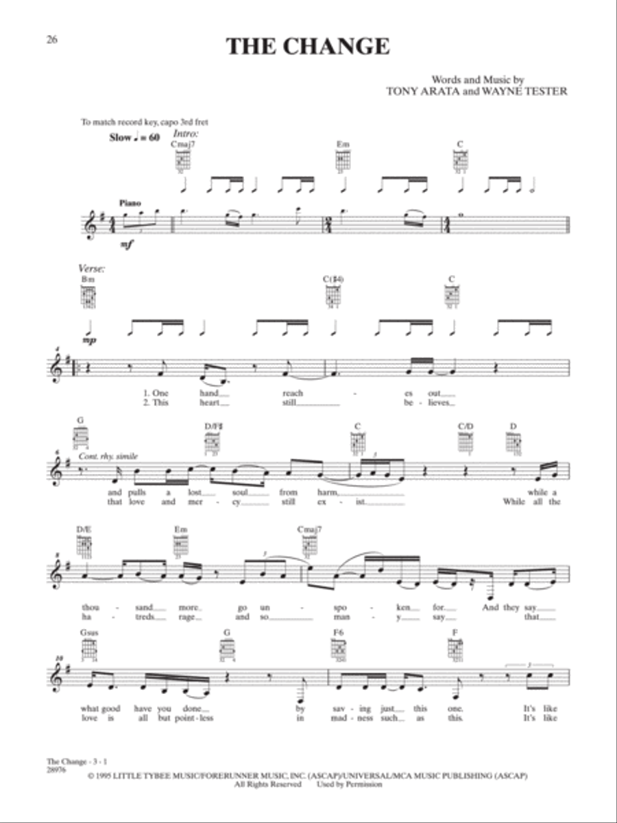 Garth Brooks -- The Ultimate Hits Electric Guitar scores gallery preview page 4