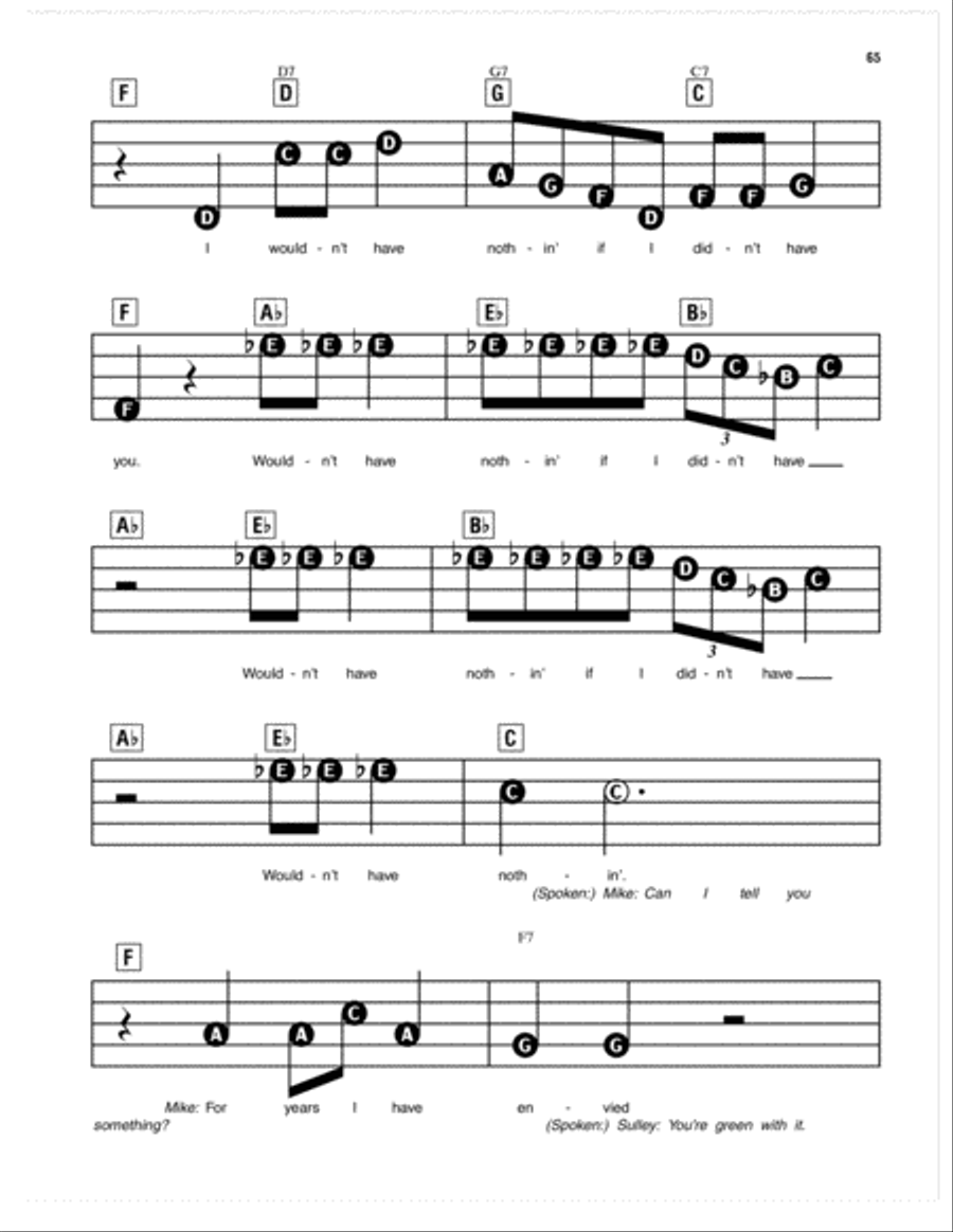 If I Didn't Have You (from Disney's Monsters, Inc.) Electronic Keyboard scores gallery preview page 2
