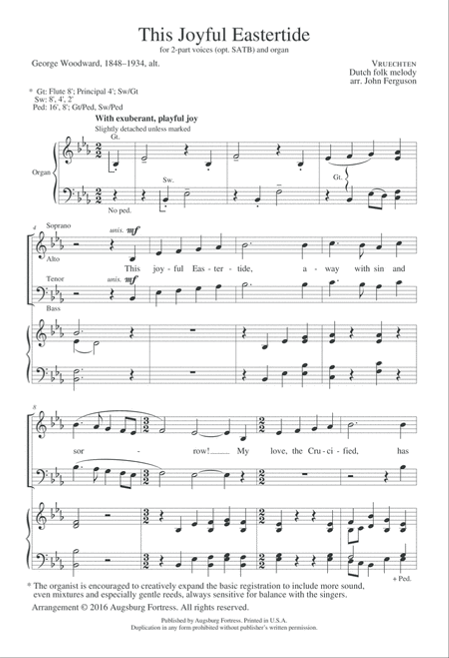 This Joyful Eastertide 2-Part scores gallery preview page 4