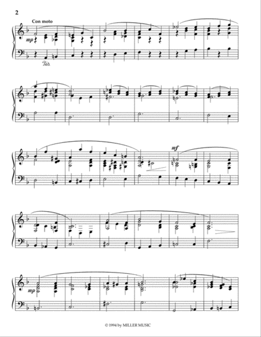 Vaste Rots Van Mijn Behoud Organ Solo scores gallery preview page 2