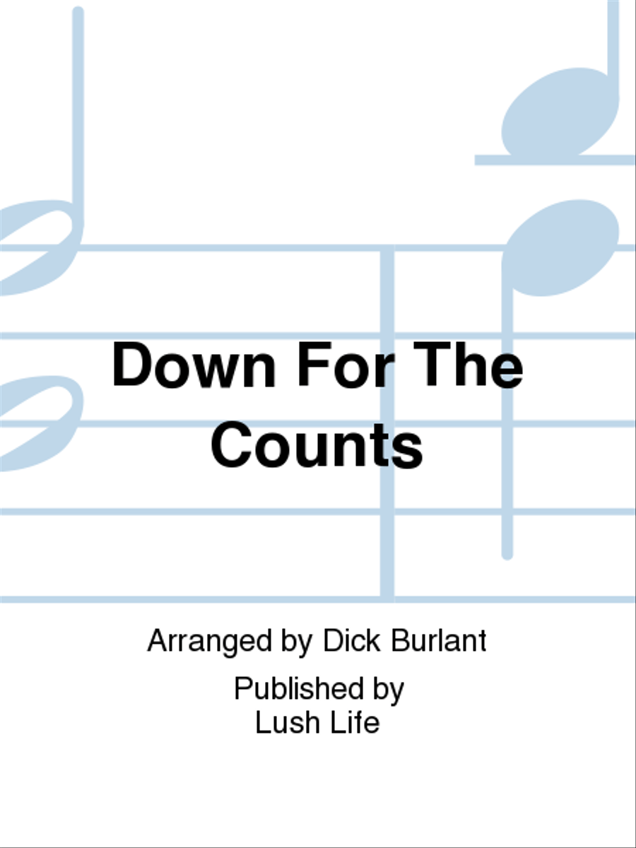 Down For The Counts Down For The Counts Big Band scores gallery preview page 1