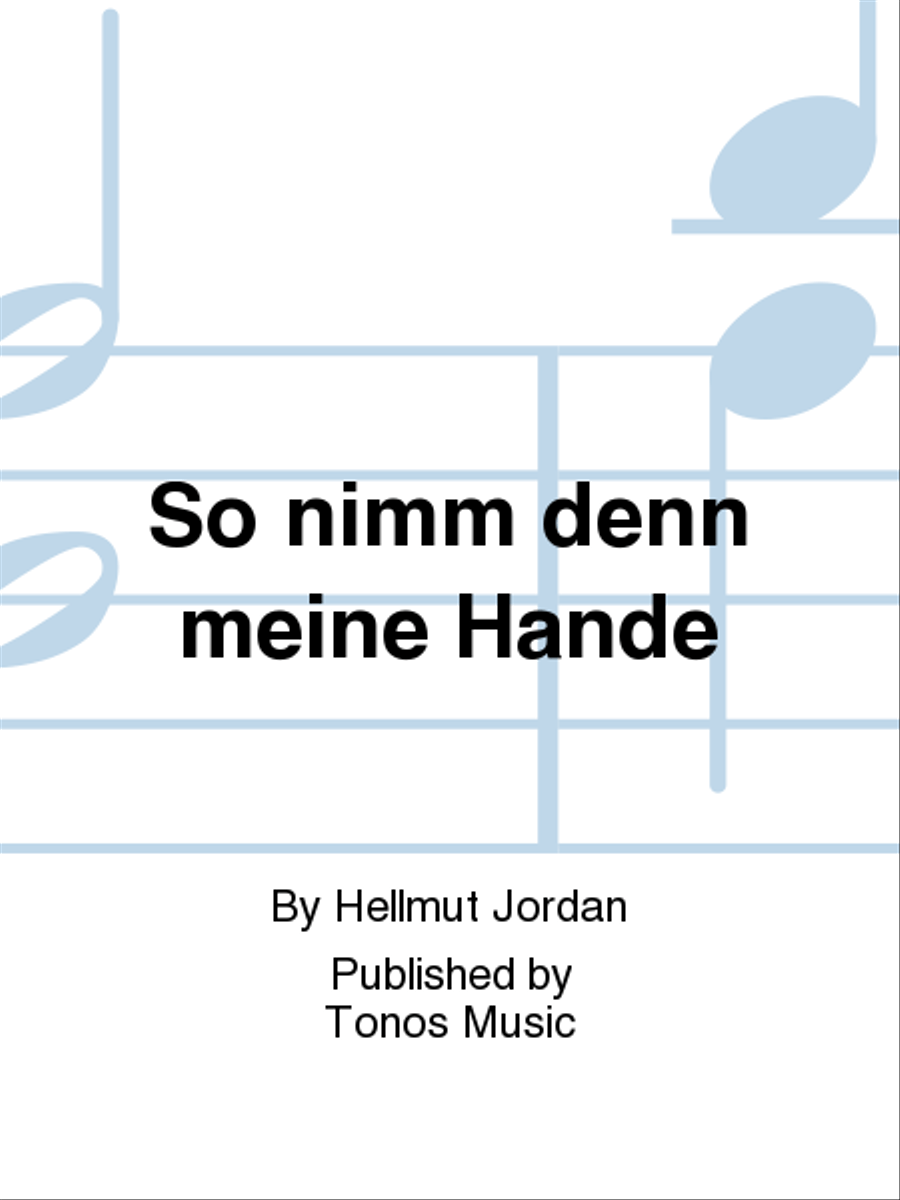 So nimm denn meine Hande So nimm denn meine Hande TTBB scores gallery preview page 1