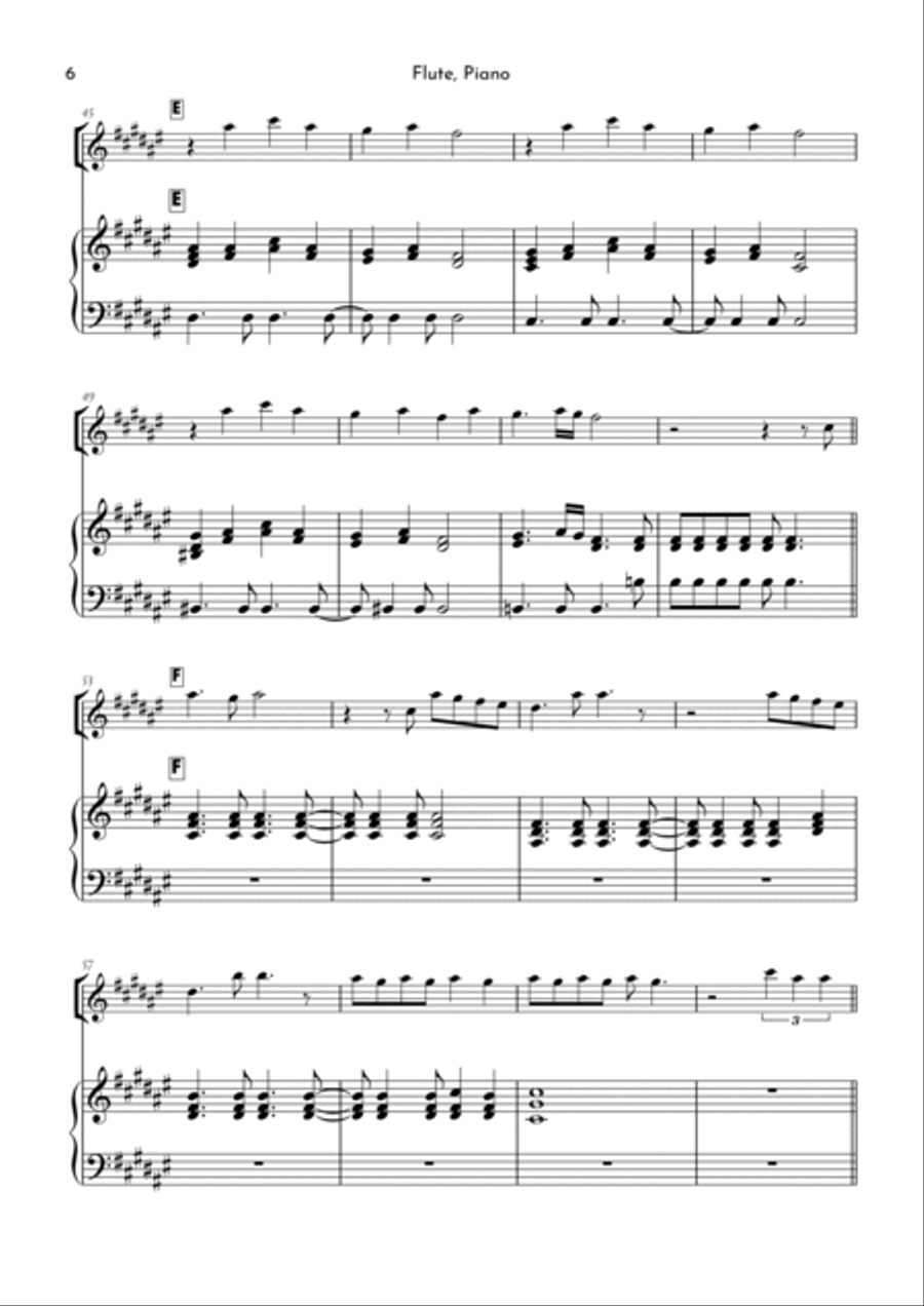 305 Flute Solo scores gallery preview page 6