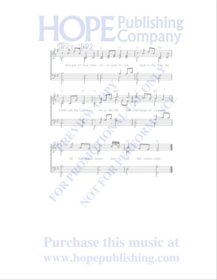 A Place at the Table Choir scores gallery preview page 101