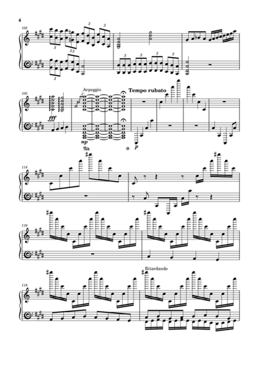 Ballade no 1 in C-Sharp Minor, Lz.4