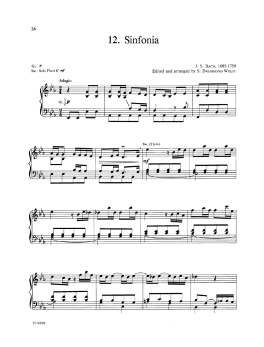 Baroque Music for Manuals, Vol. V Organ scores gallery preview page 13