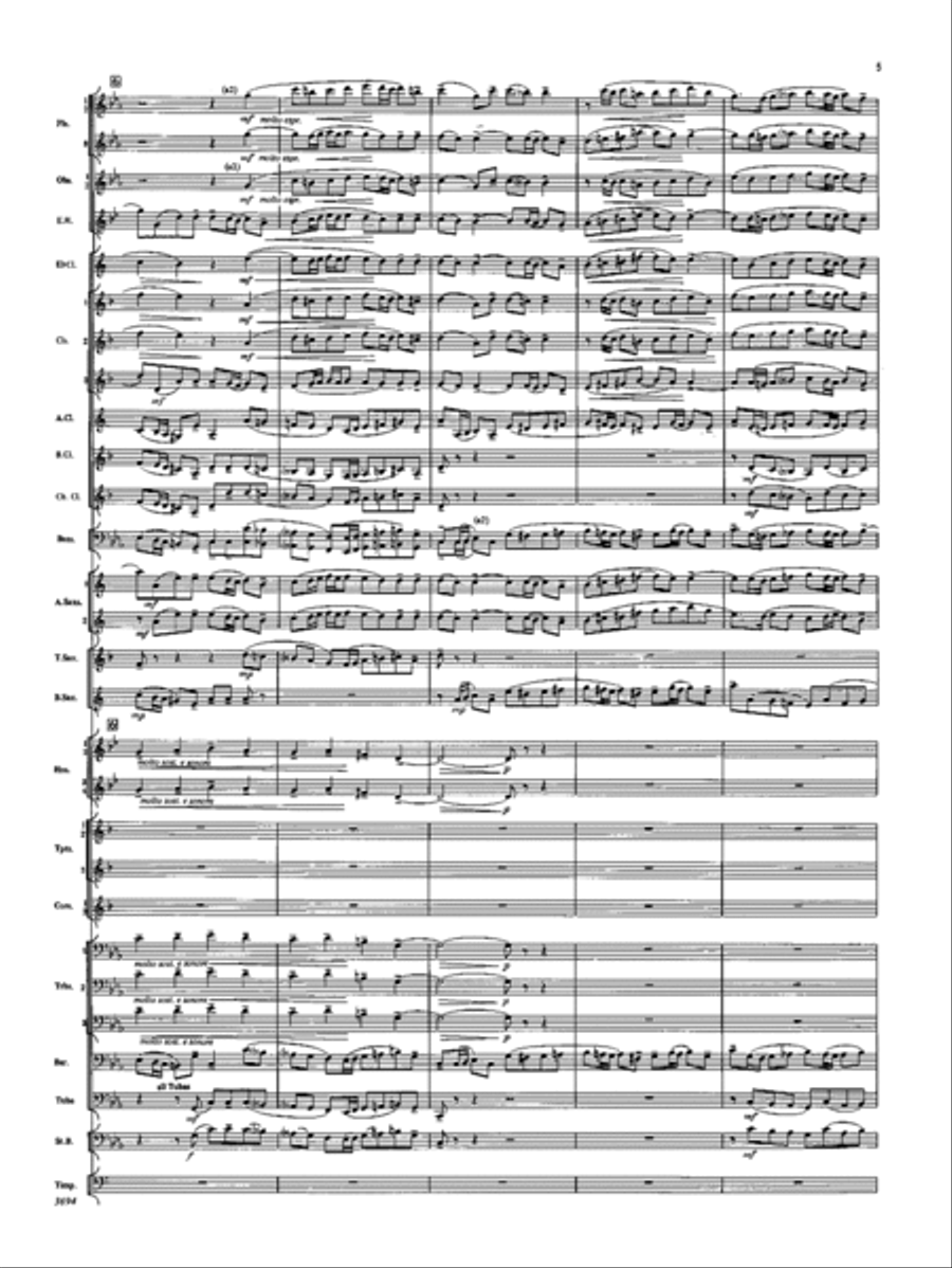 Who Will But Let Himself Be Guided Concert Band scores gallery preview page 3
