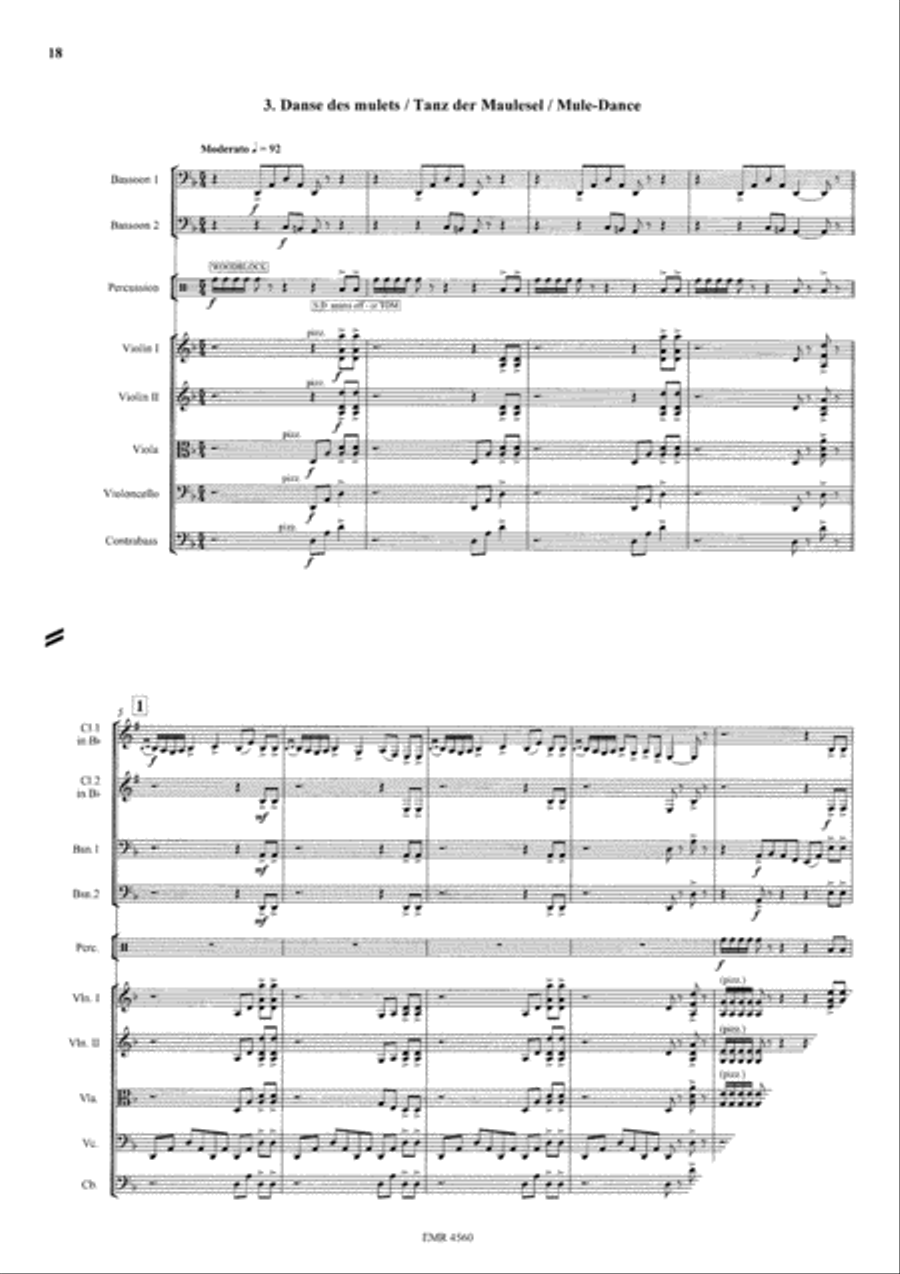 Suite Anniviarde Orchestra scores gallery preview page 5