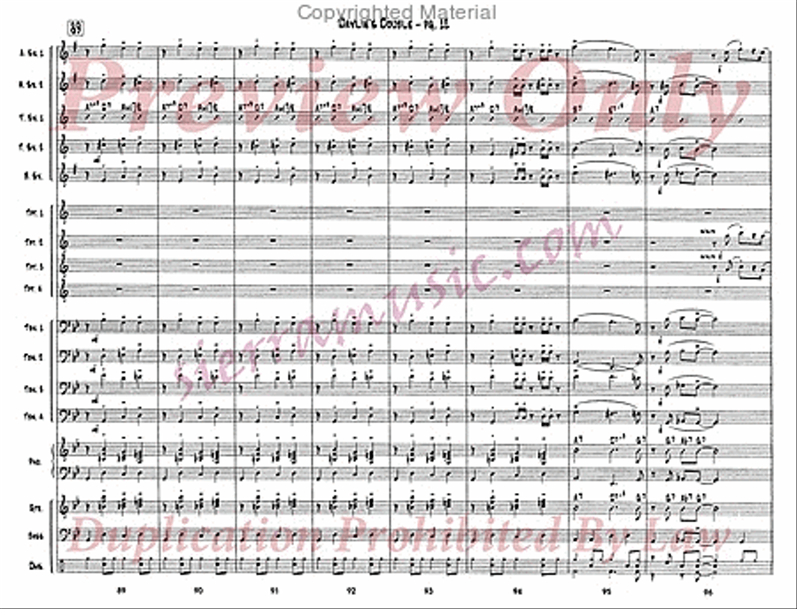 Daylie's Double Big Band scores gallery preview page 13