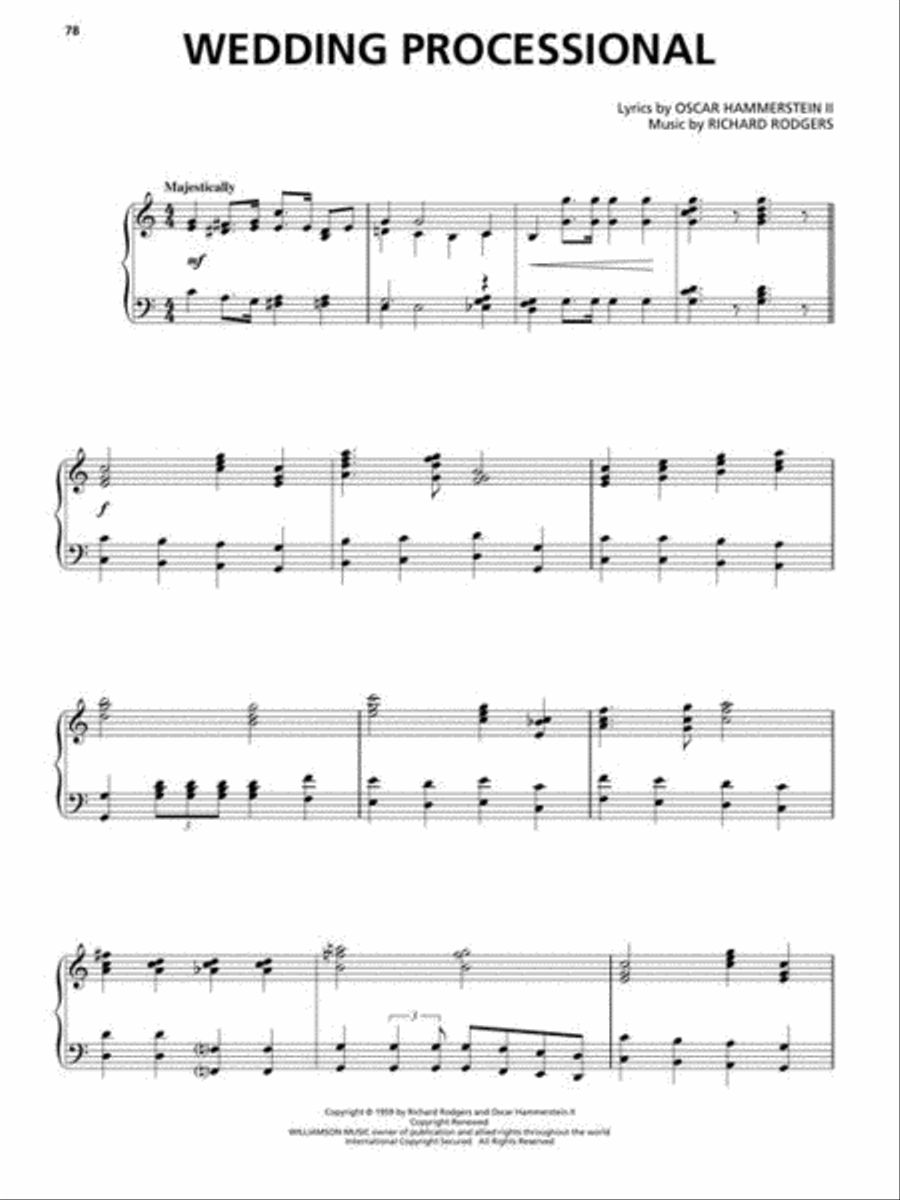 The Sound of Music Piano, Vocal scores gallery preview page 8