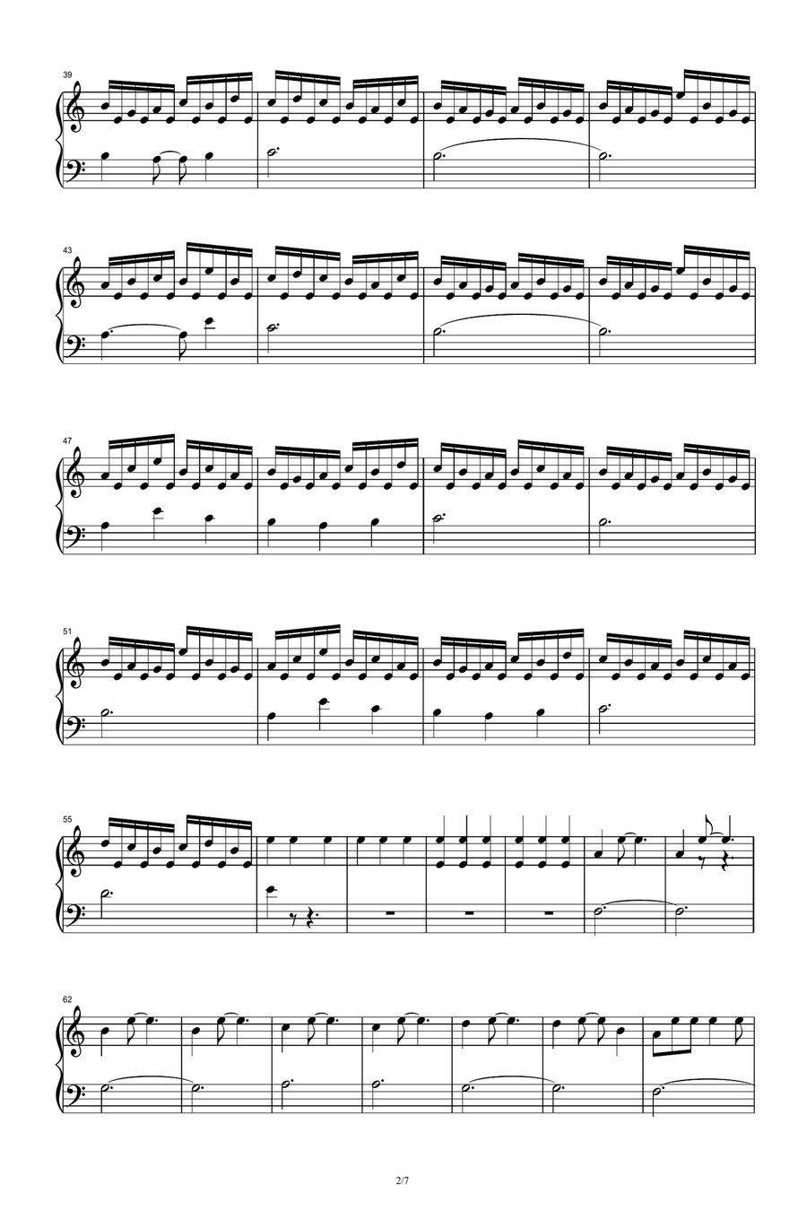 Day One Day One Piano Solo scores gallery preview page 2