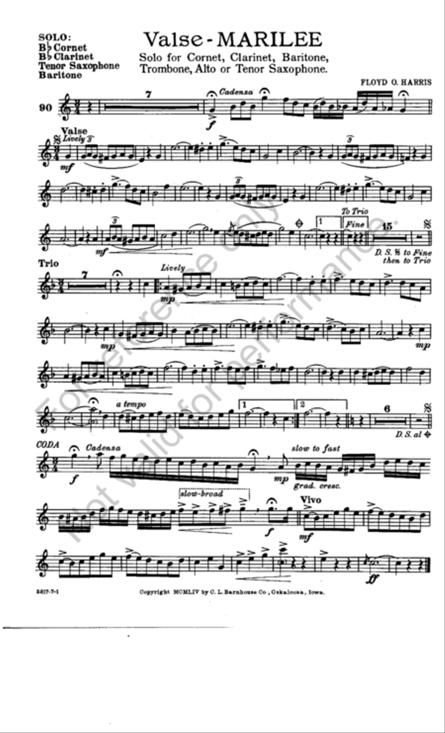 Valse Marilee
