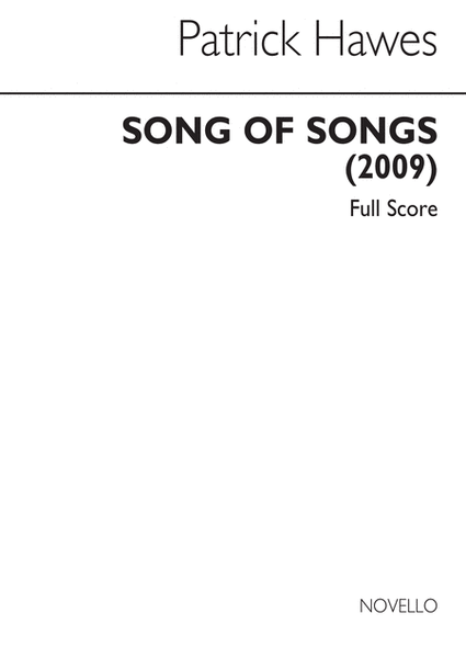 Song Of Songs (Full Score)