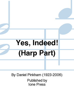Yes, Indeed! (Harp Part)