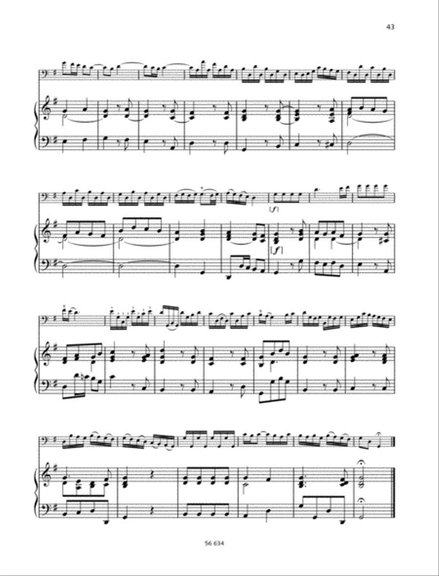 Concertino G major Concertino G major Piano Accompaniment scores gallery preview page 3