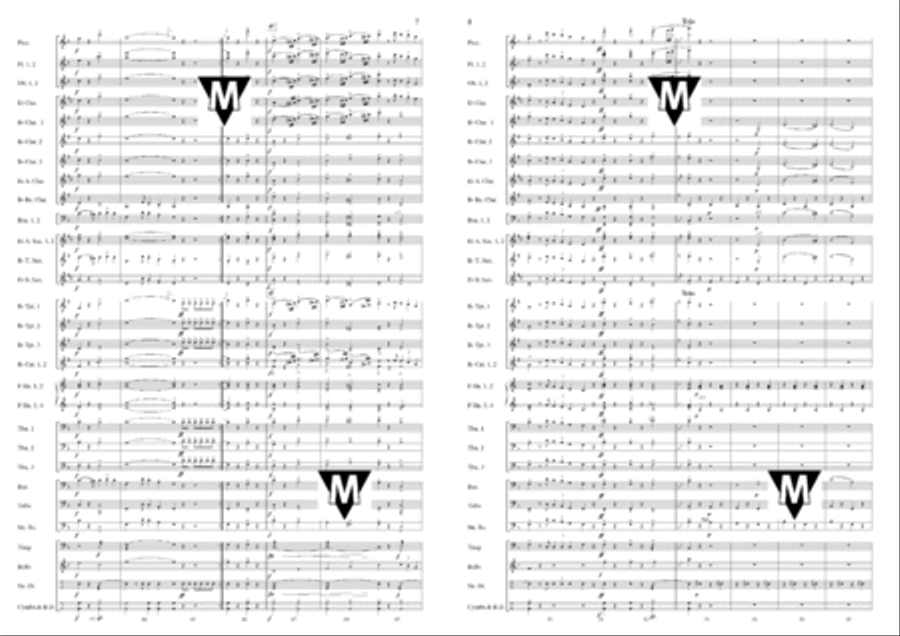 Ceresio Concert Band scores gallery preview page 5