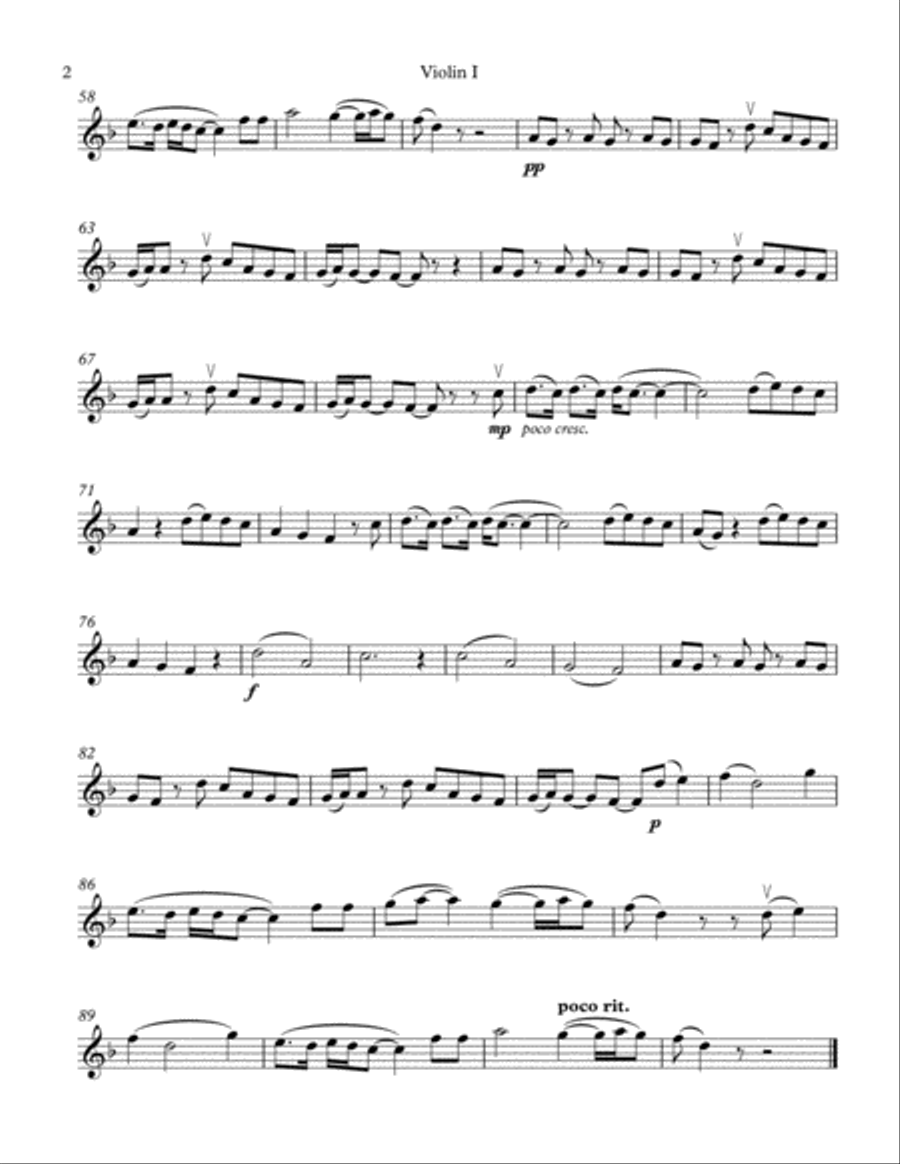 Happier Happier String Quartet scores gallery preview page 2