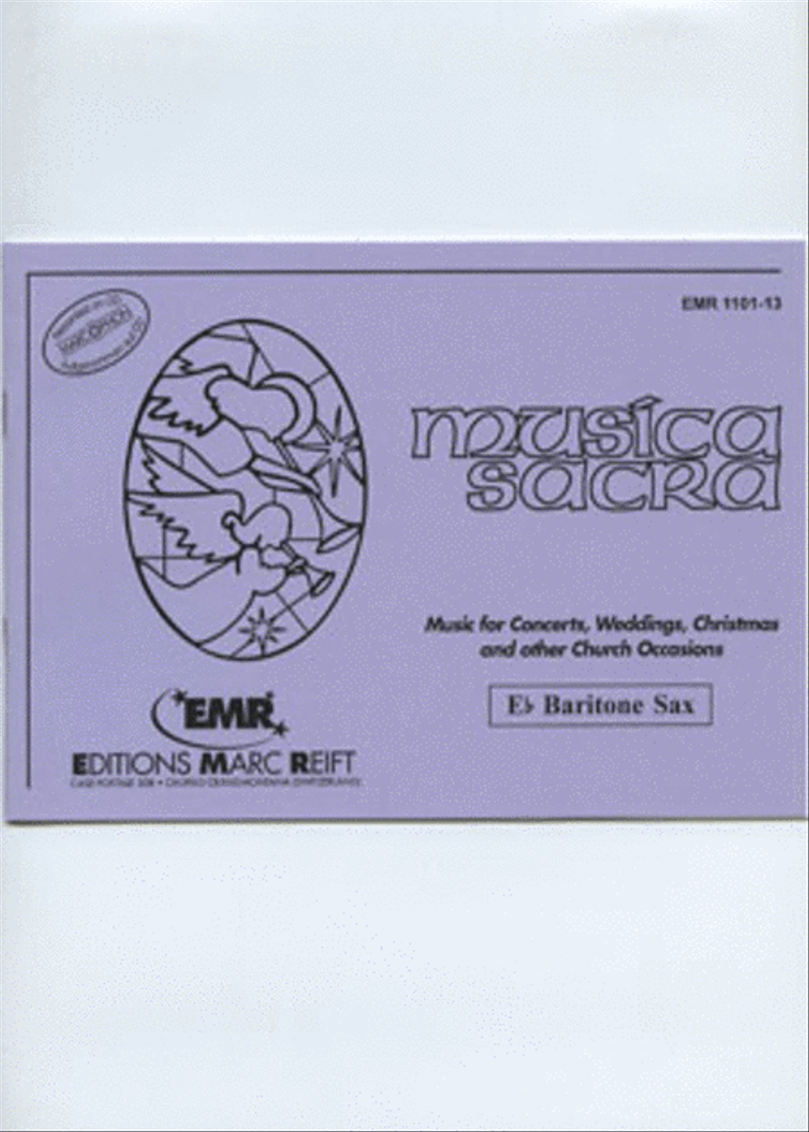 Musica Sacra Musica Sacra Concert Band scores gallery preview page 1