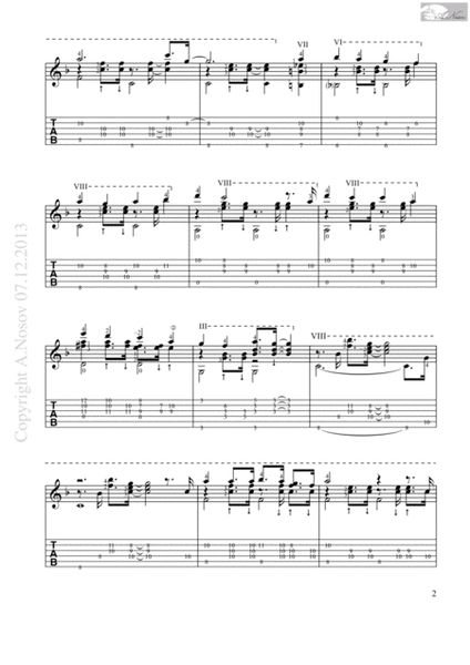 Raindrops Keep Fallin' on My Head (Sheet music for guitar) image number null