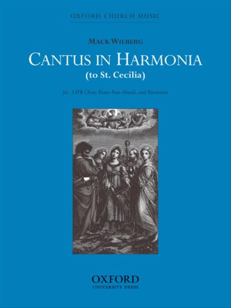 Cantus in harmonia (to St Cecilia) 4-Part scores gallery preview page 1