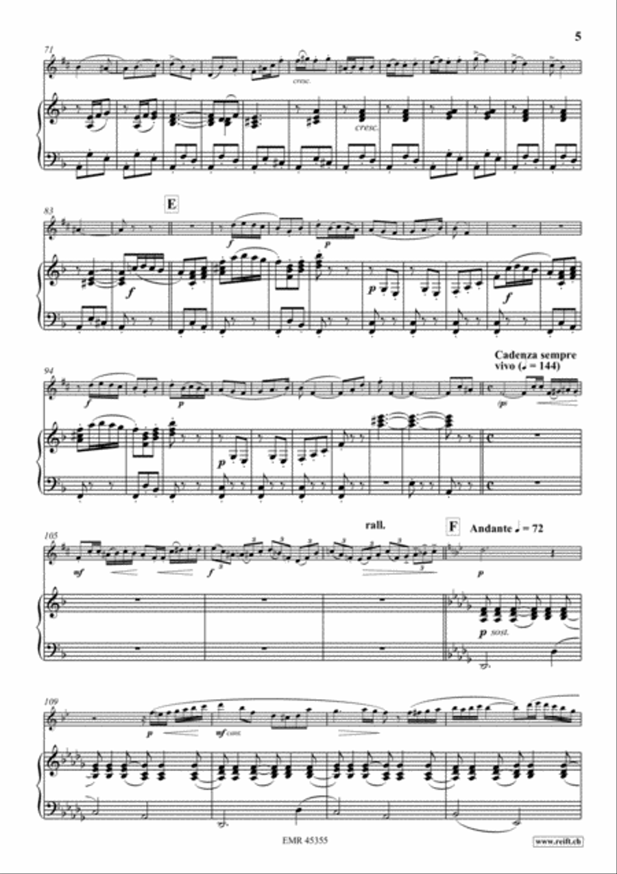 Carmen Fantasy Alto Saxophone scores gallery preview page 6