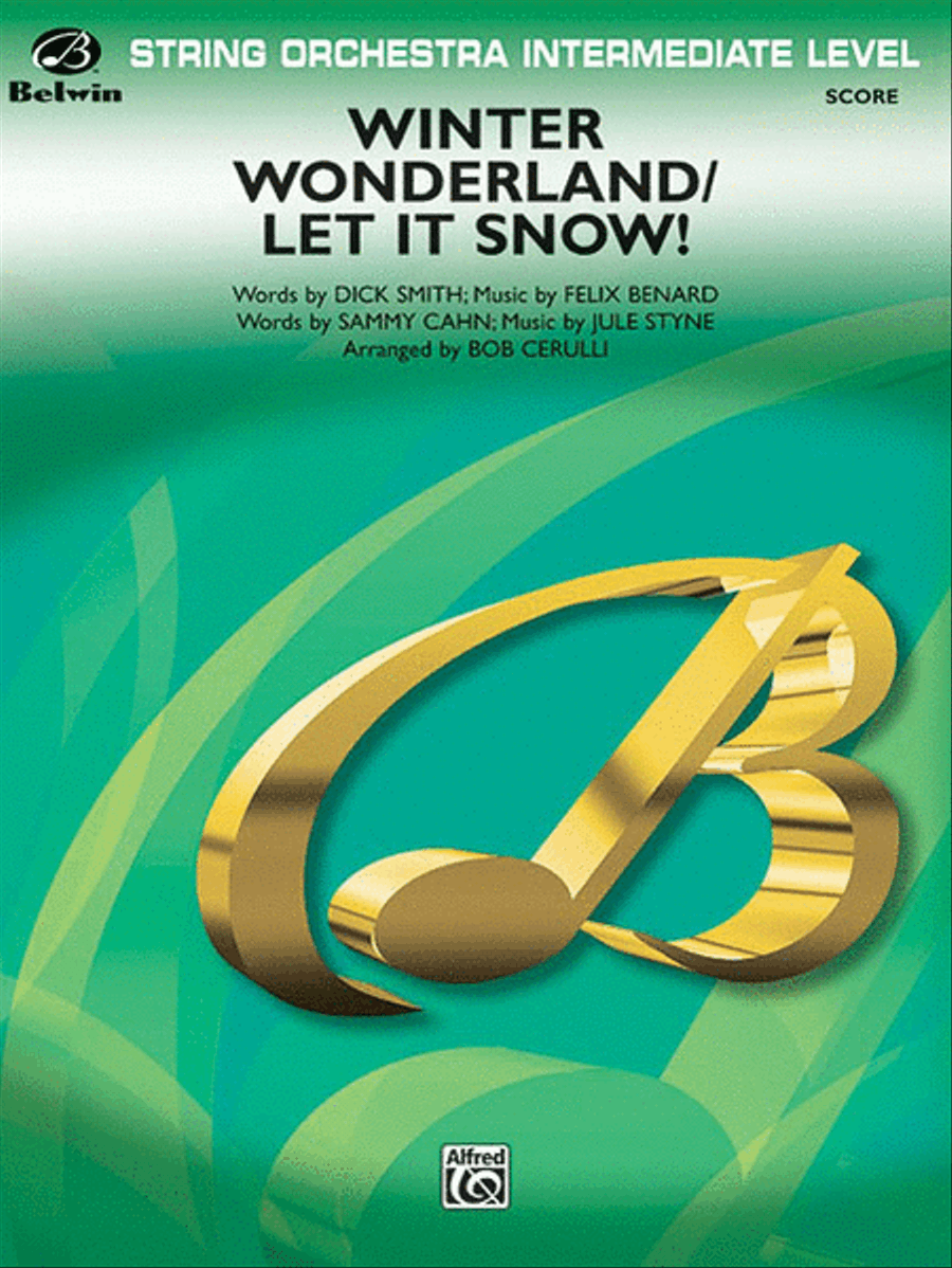Winter Wonderland / Let It Snow! String Orchestra scores gallery preview page 1
