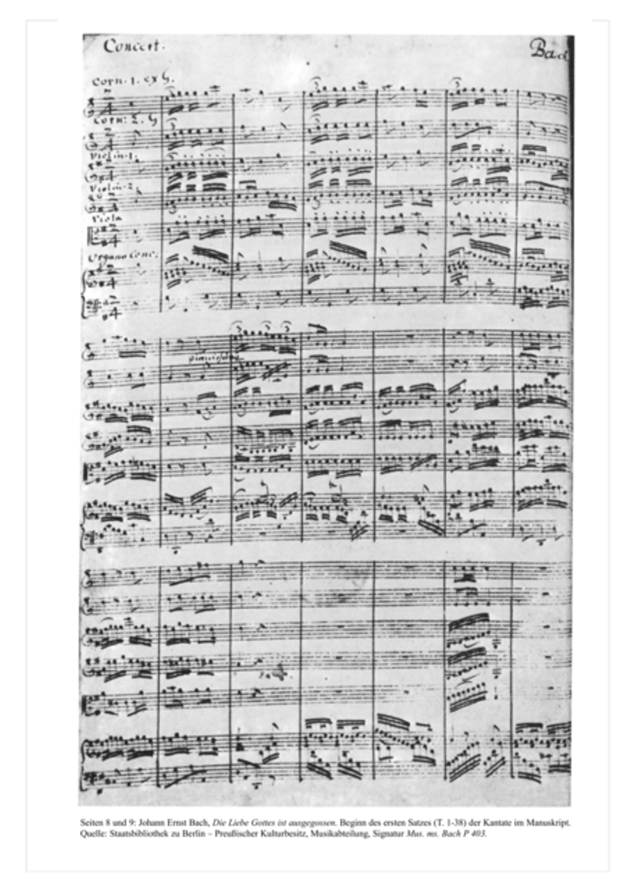 The love God bears us (Die Liebe Gottes ist ausgegossen) 4-Part scores gallery preview page 9