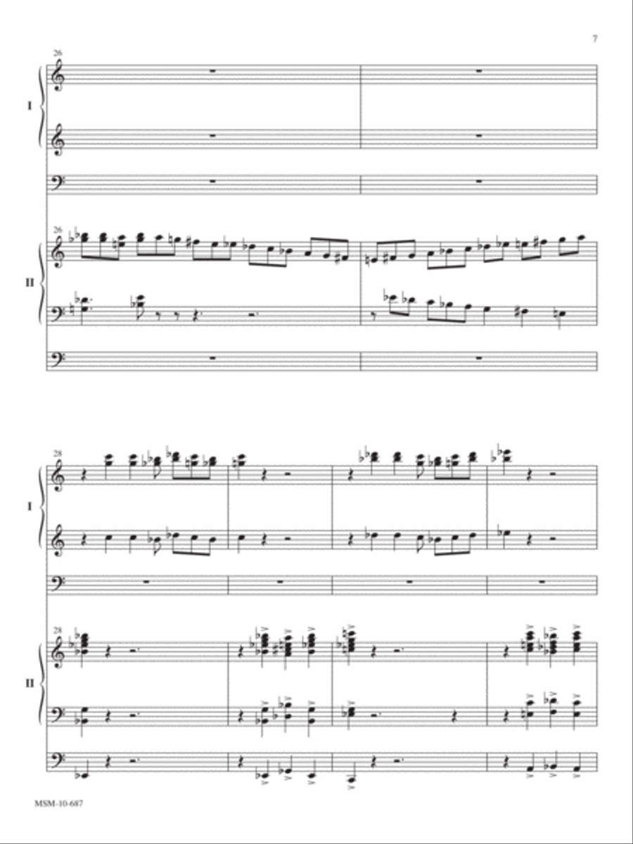 Toccata Organ scores gallery preview page 6