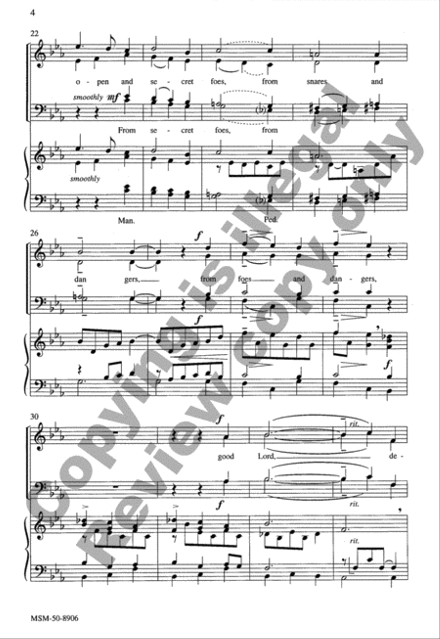 Yesterday, Today and Forever 4-Part scores gallery preview page 4
