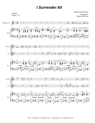 I Surrender All (Duet for Bb-Trumpet and French Horn)