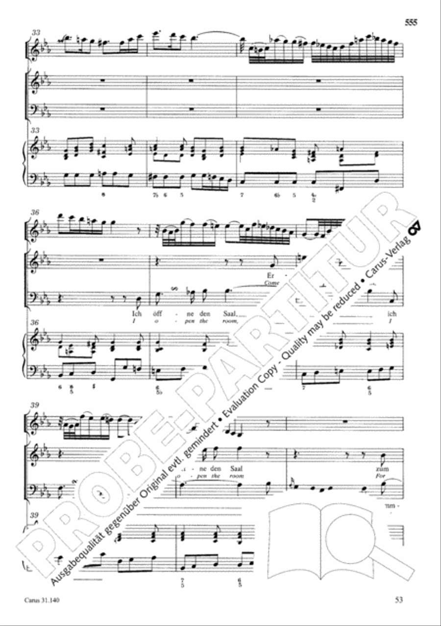 The Complete Sacred Vocal Works (Das geistliche Vokalwerk) Voice scores gallery preview page 556