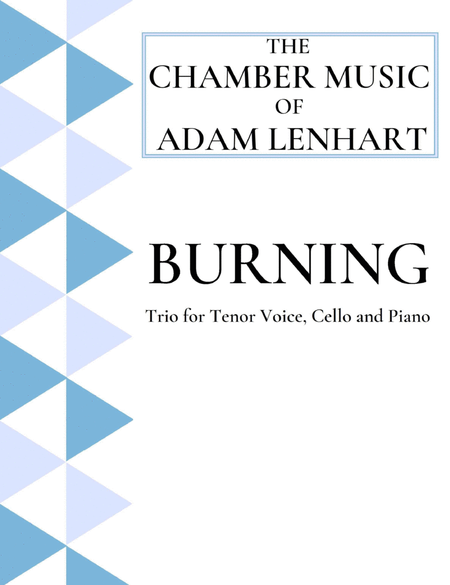 Burning (Trio for Tenor Voice, Cello and Piano) image number null